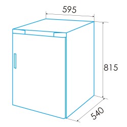 Congelador EZS 0511 I